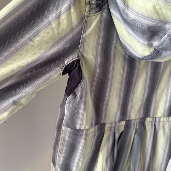 Lululemon Striped Gray Women's Jacket Mint - Picture 11 of 14